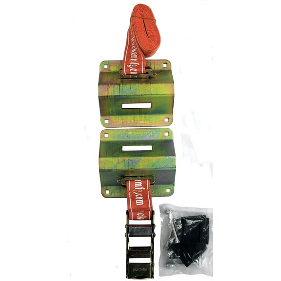 Strap'em Wheel Chock Tie Down by Pack'em Racks