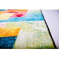 thumbnail image 3 of Multi-Color Contemporary 2x3 Area Rug Modern Abstract Cubes Boxes Accent Mat - Actual 1'6" x 2'6" Rectangle, 3 of 8