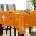 Square Washable Wrinkle Resistant Heat Resistant Table Cloth 60
