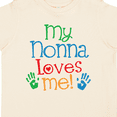 thumbnail image 4 of Inktastic My Nonna Loves Me Grandchild Boys or Girls Toddler T-Shirt, 4 of 5