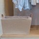 thumbnail image 4 of unbranded Cesta Tejida Para Ropa Y Snacks Color Beige Resistente Y Para Organización En El Hogar, 4 of 6