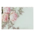 thumbnail image 1 of Vintage Rose Cutting Board, Close up Photo of Fresh Rustic Flowers Bouquet Romantic Theme, Decorative Tempered Glass Cutting and Serving Board, in 3 Sizes, by Ambesonne, 1 of 2