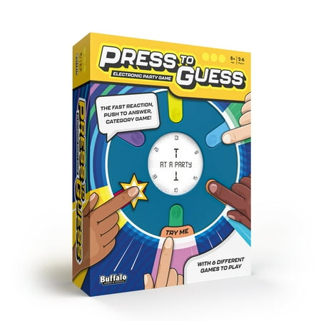 Press to Guess Party Game for Ages 8 and up by Buffalo Games