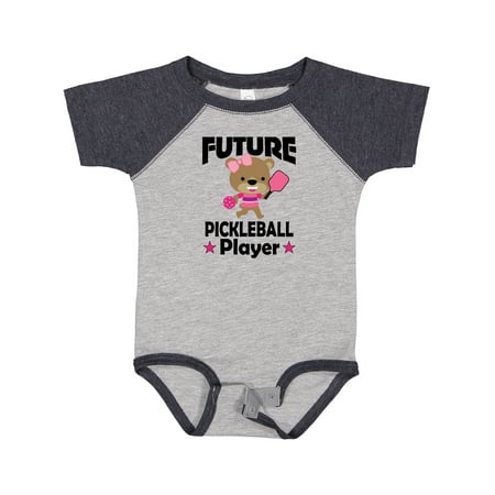 

Inktastic Future Pickleball Player Girls Gift Baby Girl Bodysuit