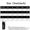 thumbnail image 4 of Nestiefly Baggy Sweatpants for Women Fleece Wide Leg Low Rise Drawstring Pants Elastic Waist Fall Winter Joggers Sweat Shirts Black L, 4 of 10