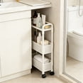thumbnail image 6 of Kitchen Shelf Storage Rack, Multi-Tier Floor Standing Shelving Unit for Narrow Spaces, Snack Organizer for Living Room and Bedroom, 6 of 6