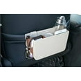thumbnail image 4 of Car Waste Bins Organizers Mini Trash Garbage Can (Beige), 4 of 4