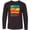 AB-Black, variant on Running Eat Sleep Triathlon Repeat Long Sleeve Youth T-Shirt