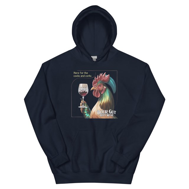 Cocks And Corks #2 Unisex Hoodie