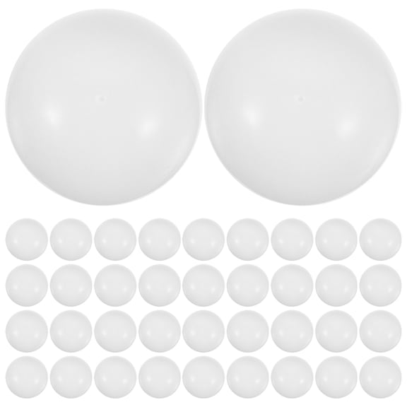 SKISUNO 100pcs Luminous Table Tennis Balls Night Play Games Balls Pong Training Balls Glow in the Dark Pong Balls for Sports Party Accessories