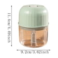 thumbnail image 3 of Mini Garlic Chopper USB Rechargeable - Stainless Steel Blade Food Mincer Wireless Small Food Processor for Chopping Garlic Chili Spices Vegetables, 3 of 7