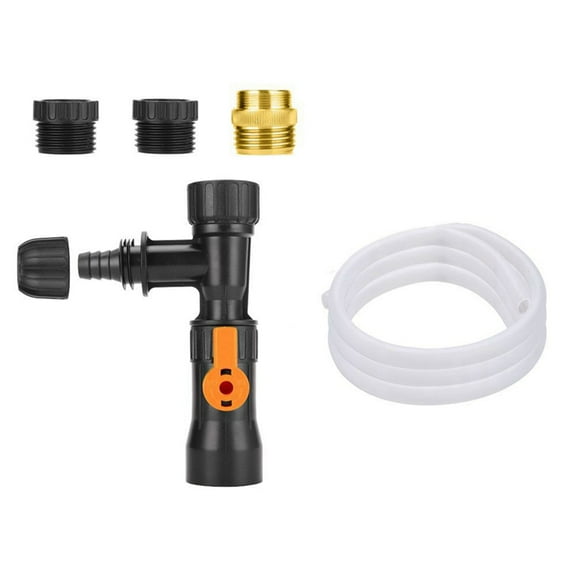 Bucket-Free Aquarium Water Changer Fish Tank Cleaning Tools, Siphon Universal Quick Pump Aquarium Water Changing