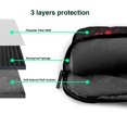 thumbnail image 4 of Lsque Fierce Red Viper Graphic Art Pattern Laptop Bag – Portable & Slim Single-Shoulder Computer Case with Adjustable Strap, Protective, Lightweight for 13”/14”/15.6” Laptops, 4 of 8
