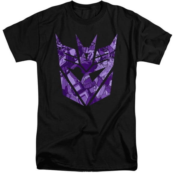 Transformers - Tonal Decepticon - Tall Fit Short Sleeve Shirt - XX-Large