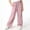 Pink, variant on NAISIBABY Kids Girls Pants, Elastic Waist Quick Dry Summer Lightweight Straight Leg Sports Outdoor Pants Gray Size 7-8