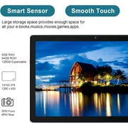 AEEZO 10 inch Tablet Android 13 Tablets, Quad-Core Tablet PC, 6GB RAM, 64GB ROM, 128GB Expand, 5000mAh, 1280x800 HD Touch Screen, 5MP+8MP, Wifi, Dual Camera - Silver