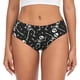 thumbnail image 1 of Balery Retro Skeleton Dancing On Halloween Party Ropa Interior de Algodón para Mujer con Dibujo – Braguitas Cómodas y Elásticas, Estilo Clásico-Large, 1 of 6