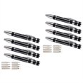 thumbnail image 4 of 8 Pcs Pen Screwdriver Handy Tool 8 in 1 Magnetic Pocket Screwdriver Multi-Function Mini Gadgets Repair Tools (Black), 4 of 10