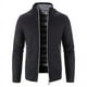 thumbnail image 2 of Cárdigan de punto de otoño e invierno para hombre, de talla grande, más cárdigan de suéter grueso de terciopelo engrosado para mayor calidez, 2 of 6