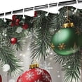 thumbnail image 3 of Winter Funny Shower Curtain,Rustic Farmhouse Triangle Tree Bathroom Curtain Elegant Shower Curtains for Apartment Bathroom Decor Christmas, 3 of 5