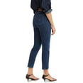 thumbnail image 2 of Levis Womens 724 High Rise Straight Crop Jeans 25 Chelsea Scrape - Dark Indigo, 2 of 4