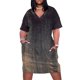 thumbnail image 2 of SCRATCHES / Vestido de siete bolsillos sueltos, elegante y chic, vestido de mujer, ropa femenina, mono de verano para mujer, vestido de noche para mujer, 2 of 7