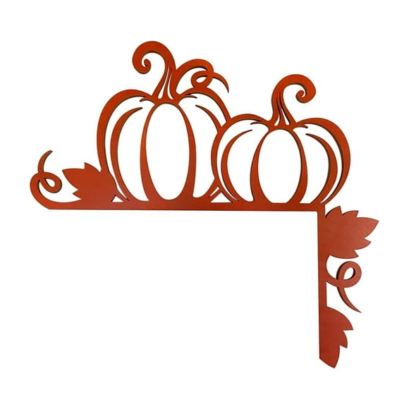 Halloween Pumpkin Witch Wooden Door Corner Decoration Lintel Holiday Decor Crafts