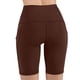 thumbnail image 5 of Puntoco Pantalones cortos de algodón para mujer Pantalones cortos básicos de ciclismo para mujer Pantalones cortos de compresión para entrenamiento Pantalones cortos de yoga, 5 of 5
