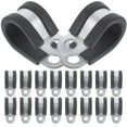 thumbnail image 4 of Miangastore 20pcs Cable Clamp Brake Line Clamp Tube Clamp Pipe Clamp Tool Stainless Steel Clamp Supply, 4 of 8