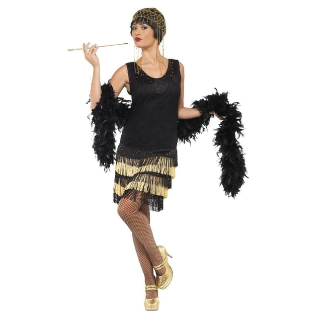 Smiffys Robe de Costume Charleston des Années 1920 pour Femmes