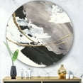 thumbnail image 2 of Designart 'Glam Painted Arcs II' Art Mural Cercle en Métal - Disque de 36, 2 of 5