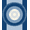 Blue, Pattern 1, variant on ODIKA 4'x6' Machine Washable Non-Slip Area Rug, Geometric Navy Blue High Traffic Rug, Blue, 1069031