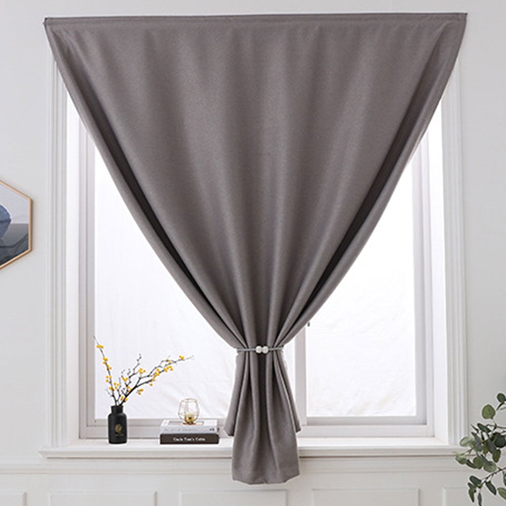 Self-Adhesive Blinds Blackout Drapes Window Curtains Bedroom Shades Living Room 