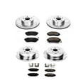thumbnail image 3 of PowerStop Front and Rear Z23 Evolution Sport Carbon-Fiber Ceramic Brake Pad and Drilled & Slotted Rotor Kit Fits: SUBARU Select Models K6110, 3 of 10