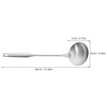 thumbnail image 2 of FESTFENDS 2Pcs Stainless Steel Gravy Ladles with Deep Bowls for Smooth Pouring and Cooking, 2 of 8