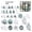 Green White - 62Pcs, variant on Dmlowu Christmas Tree Decorations, 62Pcs Shatterproof Christmas Ball Ornaments Set of Snowflake Pinecone Leaf Pendants, Assorted Hanging Ornaments for Holiday
