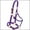 NA, variant on Weaver Leather Horse Halter: Adjustable Nylon for Comfort & Durability Purple / Yearling
