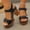 Black, variant on Eltusu Women Heeled Sandals, Ankle Strap High Heels Summer Open Toe Dress Sandals Shoes Black Size 6