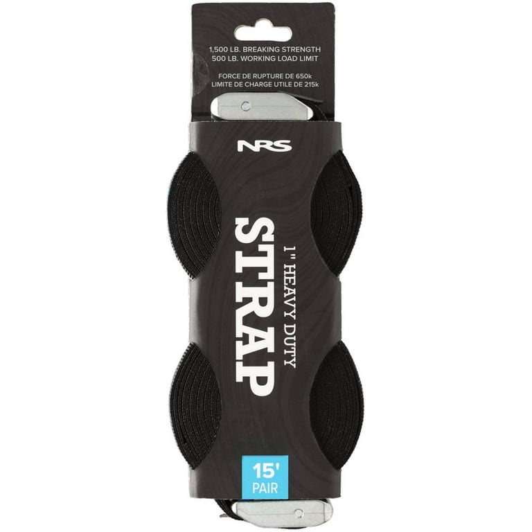 3mm Heavy Duty Black Tie-Down Strap - All-Purpose Rubber Strap For Securing Anything