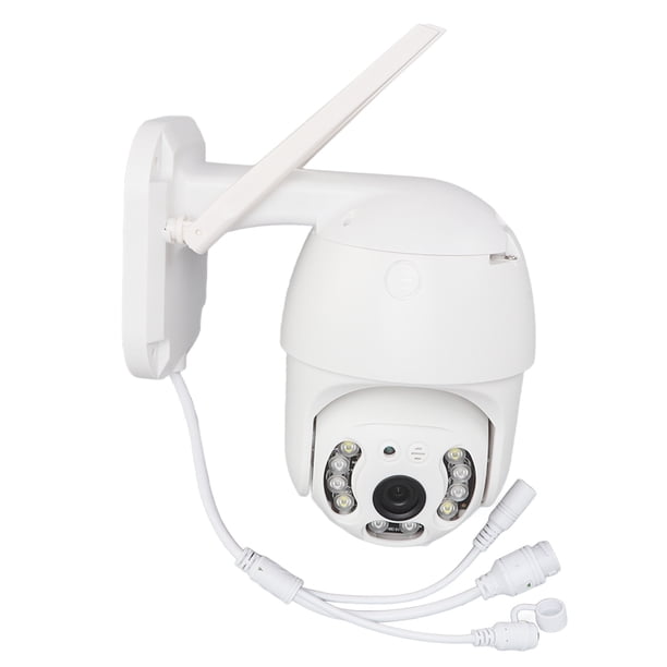 Cámara Web Inalámbrica de 3 MP Rotación de 360 grados Fuente de Luz Dual Resistente Al Agua IP66 Conexión Inalámbrica para Monitoreo Remoto Alta Definición ANGGREK Otros