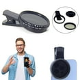 Universal Phone Camera Lens Kit For Eclip Viewing Adjustable ND Filter