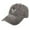 Black, variant on Embroidered Washed Baseball Cap Sun Visor Curved Brim Dad Hat for Women Adjustable, Grey