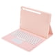 thumbnail image 1 of Funda para teclado de 12,4 pulgadas, 3 soportes de ajuste, funda para teclado rosa desmontable con teclado inalámbrico para S8 S7 FE 2021 S7 Plus Touch, 1 of 5
