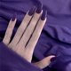 thumbnail image 2 of 100 Piezas/caja Stiletto Faux S Púrpura E Longitud Mediana Faux S 10 Tamaños Covera, 2 of 4