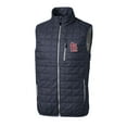 thumbnail image 2 of Men's Cutter & Buck Heathered Navy St. Louis Cardinals Rainier Full-Zip Puffer Vest, 2 of 3