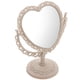 thumbnail image 4 of Espejo de maquillaje de escritorio vintage, espejo creativo en forma de corazón, espejo giratorio., 4 of 8