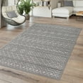 thumbnail image 5 of Paco Home Indoor & Outdoor Rug with Boho Pattern in Grey - 2' x 3'3" (2'x3'), 5 of 5