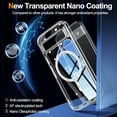 thumbnail image 5 of for Google Pixel 8A Case Magsafe【Strong N52 Magnetic 】【1pcsX Screen Protector】【Colorful Translucent Matte Design】 12FT Military Grade Shockproof Pixel 8A Phone Case(Clear), 5 of 16