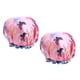 thumbnail image 4 of Pack de 2 gorros de ducha reutilizables e impermeables para baño Rosado, 4 of 8