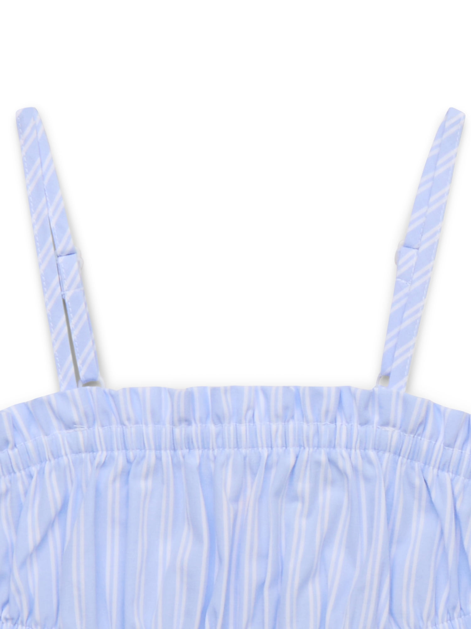 Wonder Nation Tween Girls Cotton Side Tie Tank Top, Sizes 4-18